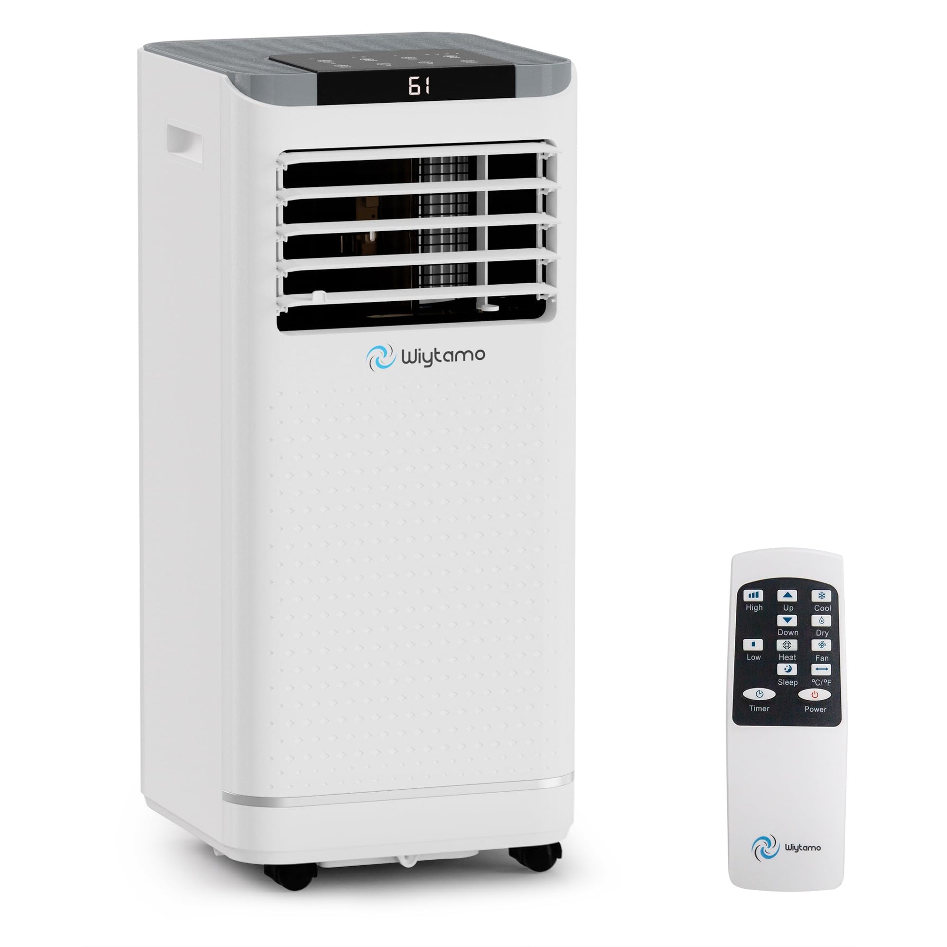 10,000 BTU Portable Air Conditioners for 450 Sq.Ft, 4-in-1 Room Air Conditioner with Cooling, Heating, Dehumidifier, Fan, Remote