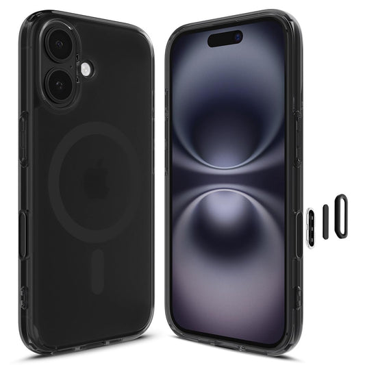 Spigen for iPhone 16, Ultra Hybrid T MagFit [Camera Control Button] [Compatible with Magsafe] - Frost Black