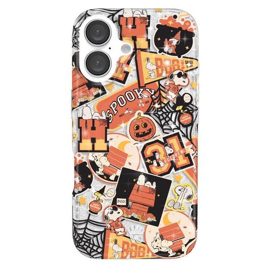 VELVET CAVIAR x Snoopy Phone Case for iPhone 16 - Compatible with MagSafe [10ft Drop Tested] - Halloween Snoopy Varsity