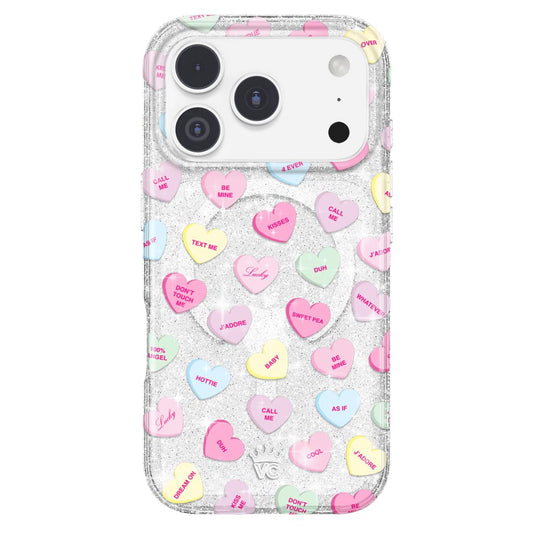 VELVET CAVIAR Case for iPhone 17 Pro | Compatible with MagSafe | 10ft Drop Tested | Protective Valentines Day Cases | Sweet Hea