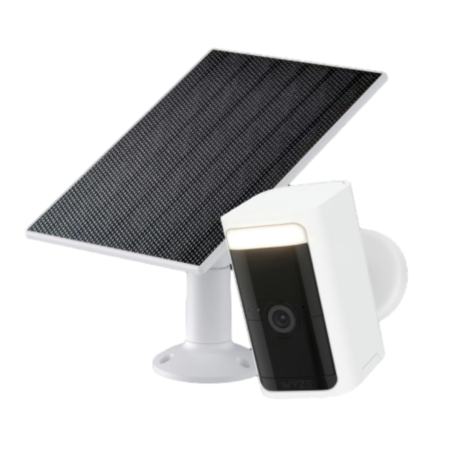 Wyze Battery Cam Pro with Solar Panel, 2K HDR Rechargeable Battery Outdoor/Indoor Security Camera Wireless, Color Night Vision,