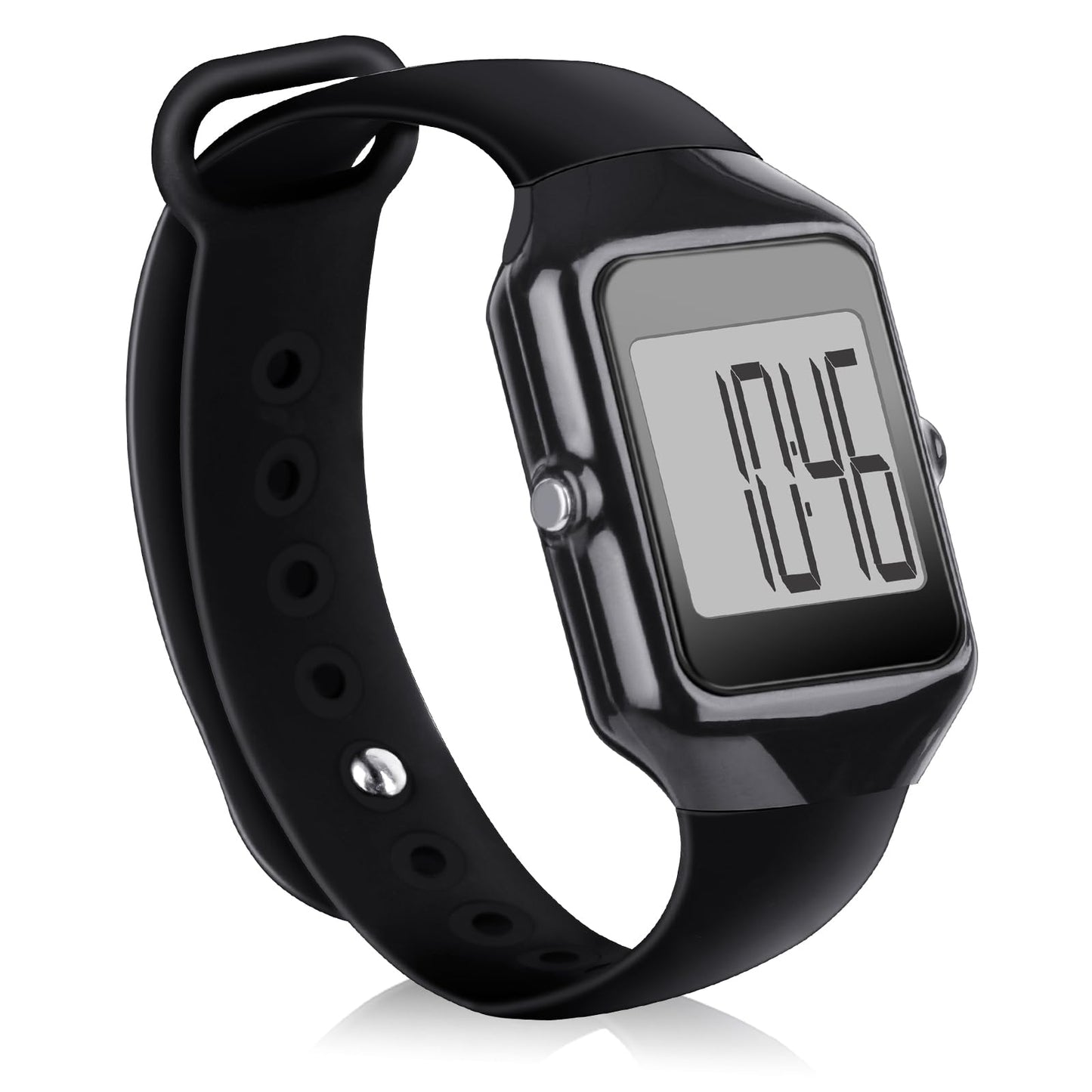 3D Pedometer for Walking, Simple Step Counter for Walking with Steps/Time Modes for Men Women Adults Seniors
