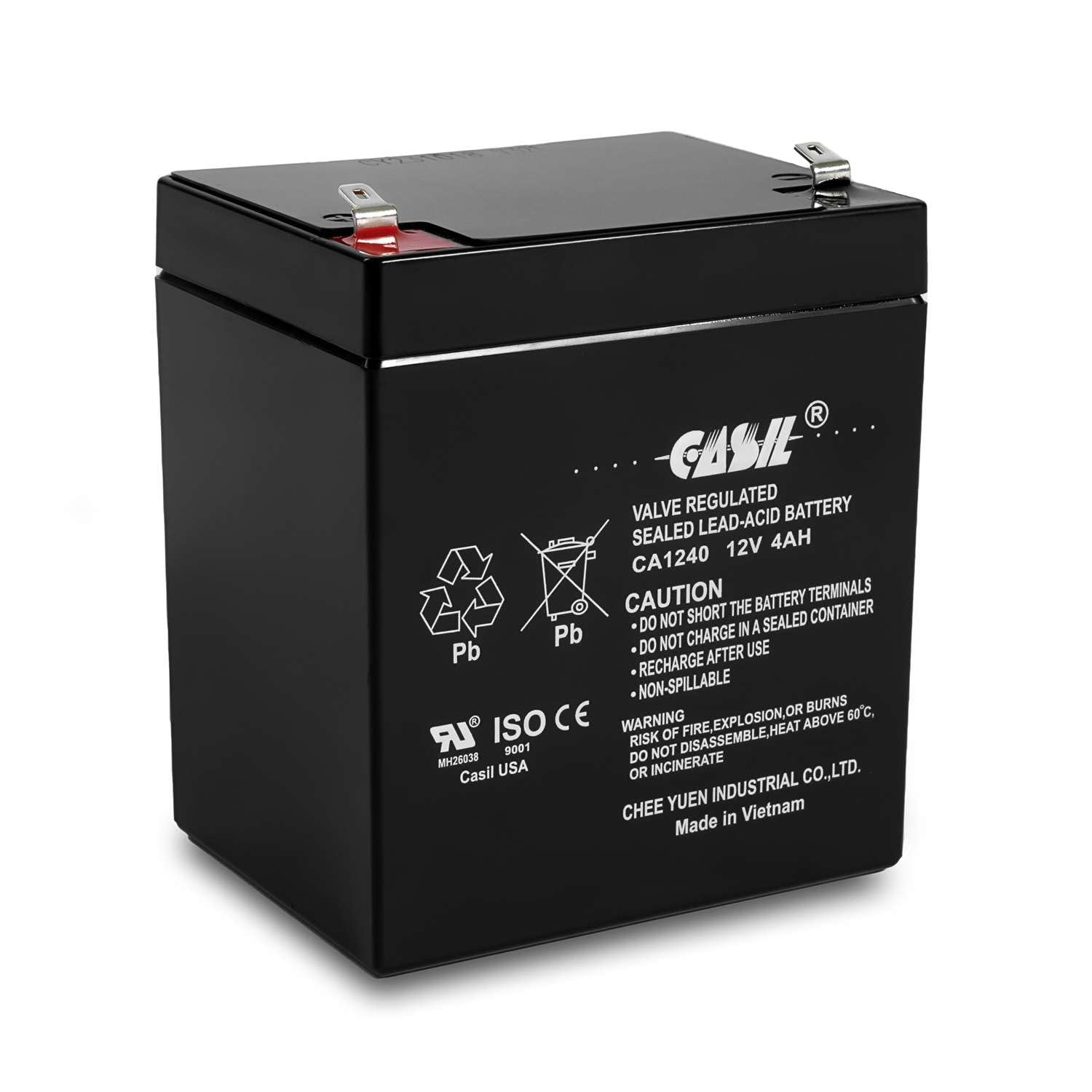 Casil CA1240 12v 4ah Battery for Alarm System Battery mh26038