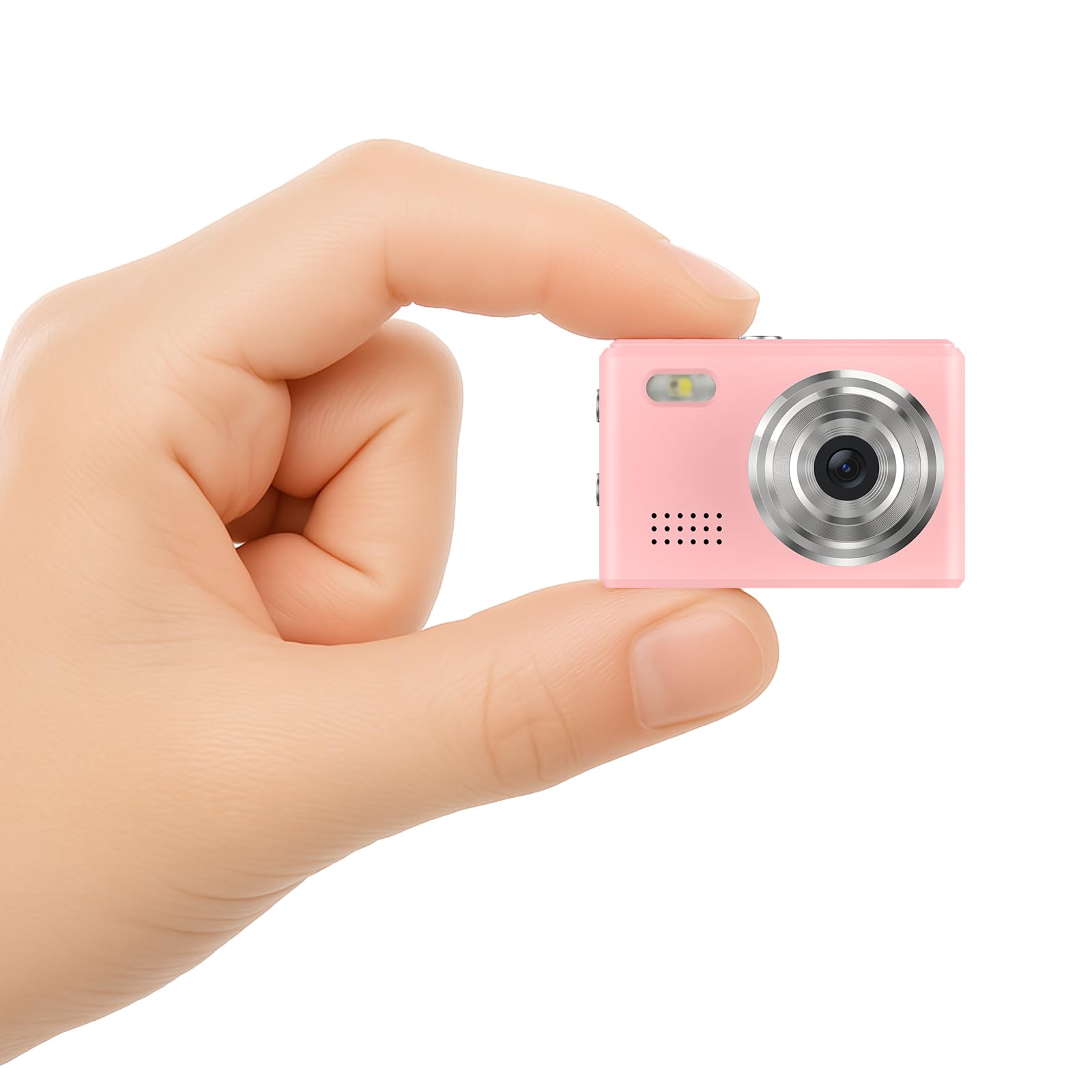 Mini Camera 1080P HD Video Recorder - Keychain Digital Camcorder with 64GB Card, 0.96 HD Display, Long Battery Life, Ultra-Porta