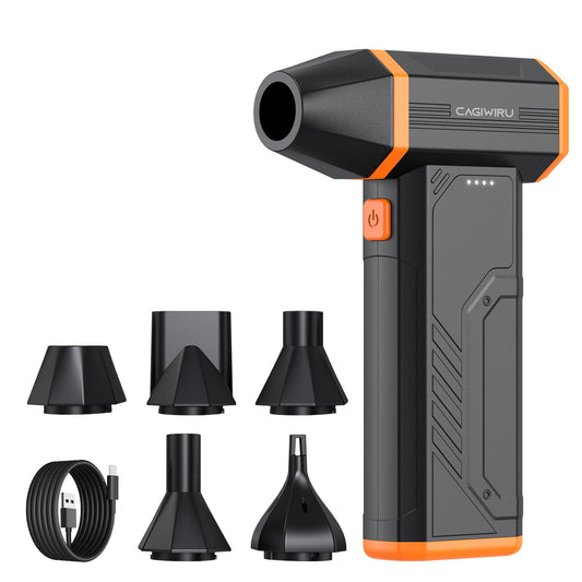 Compressed Air Duster,300000RPM Super Power Cordless Electric Air Duster,10000mAH Rechargeable Brushless Motor Blower,3-Gear Adj