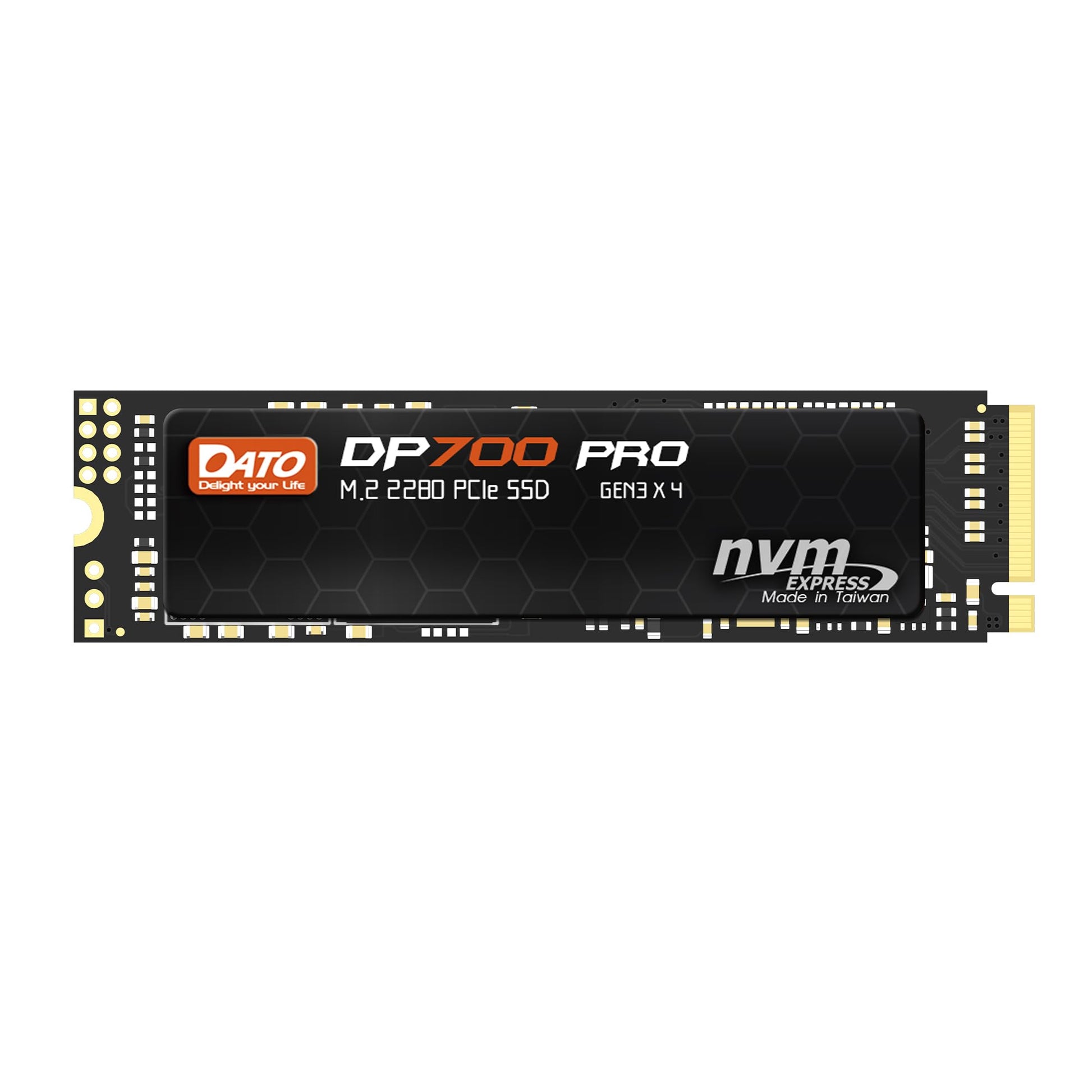 DATO 1TB SSD M.2 2280 PCIe Gen3x4 NVMe Internal Solid State Drive, Up to 3300/3100 MB/s, DP700Pro Series