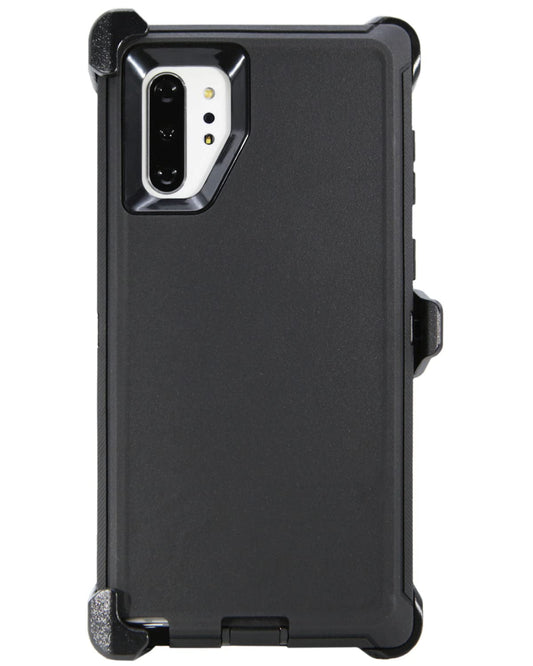 WallSkiN Case for Galaxy Note 10 Plus Heavy Duty Full Body Military Grade Drop Protection Carrying Cover Holder | Holster for Me