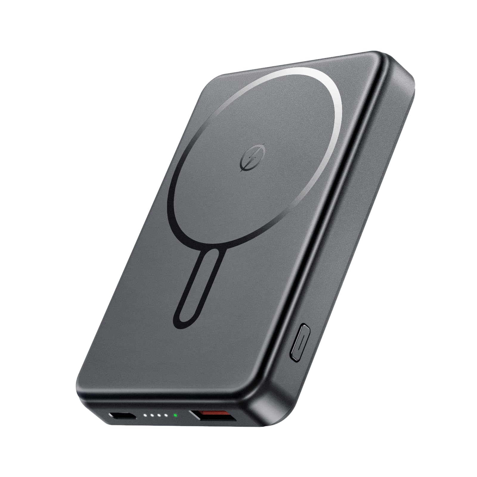 COOAV for Magsafe Battery Pack 12000mAh Magnetic Power Bank Portable Charger USB C 20W Fast Charging Wireless Charger Travel Ess