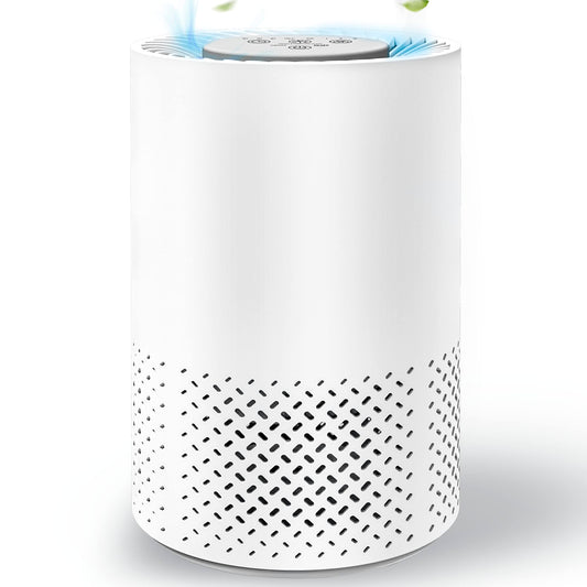 Air Purifier for Home, Baby, Dorm Room - Portable Desktop Air Cleaner for Home - Small HEPA Air Purifier for Bedroom, Baby Room,