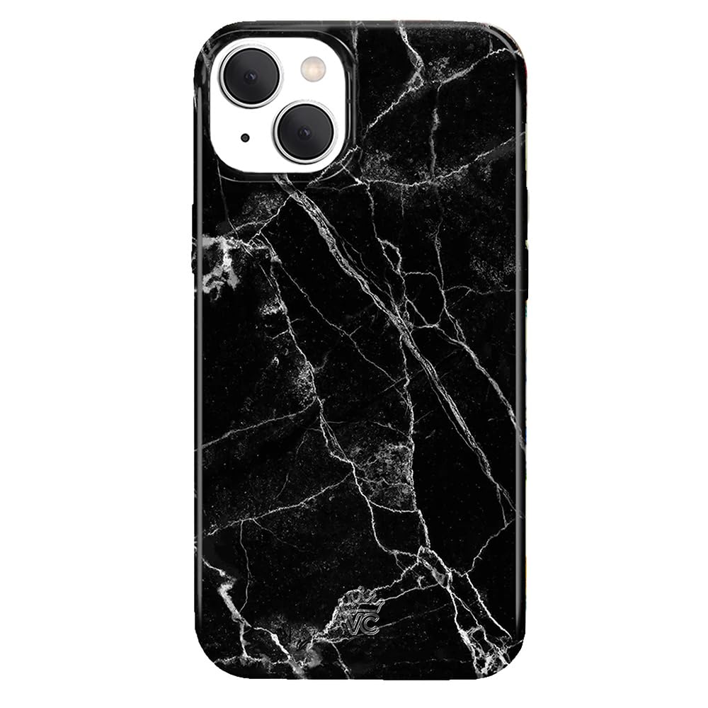 VELVET CAVIAR for iPhone 14 Plus Case Black Marble - Compatible with MagSafe - 10ft Drop Tested