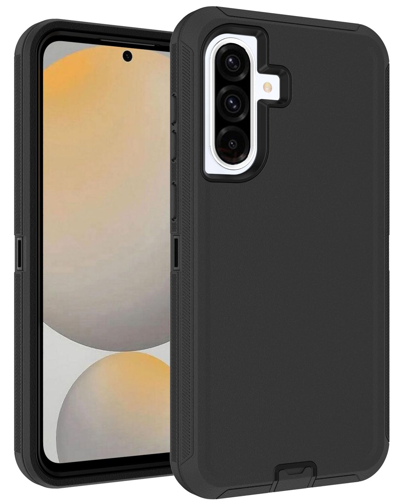 Aliruke for Samsung Galaxy A36 5G Case, 16ft Drop Protection, with Dustproof Port Cover, 3-Layer Shockproof Heavy Duty Phone Cas