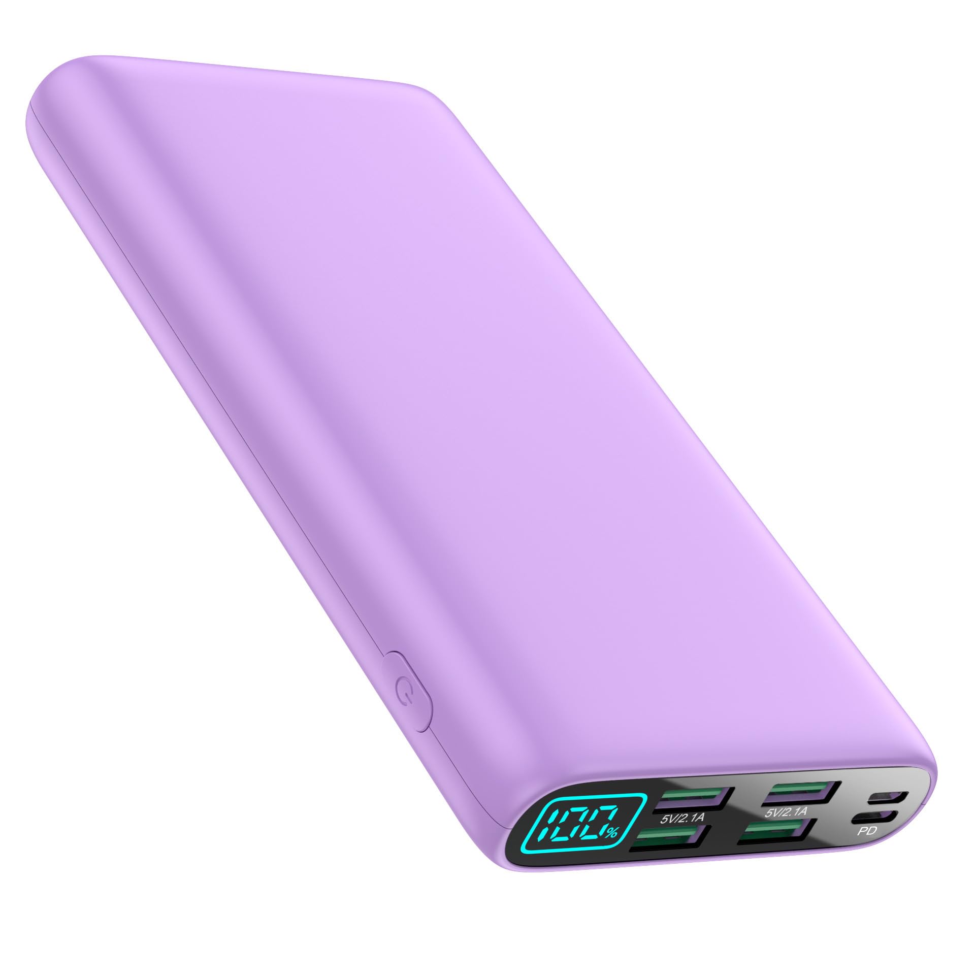 Portable Charger 38800mAh,LCD Display Power Bank,5 USB Outputs Battery Pack Backup, USB-C 3A in&out Travel Essential Portable Ph