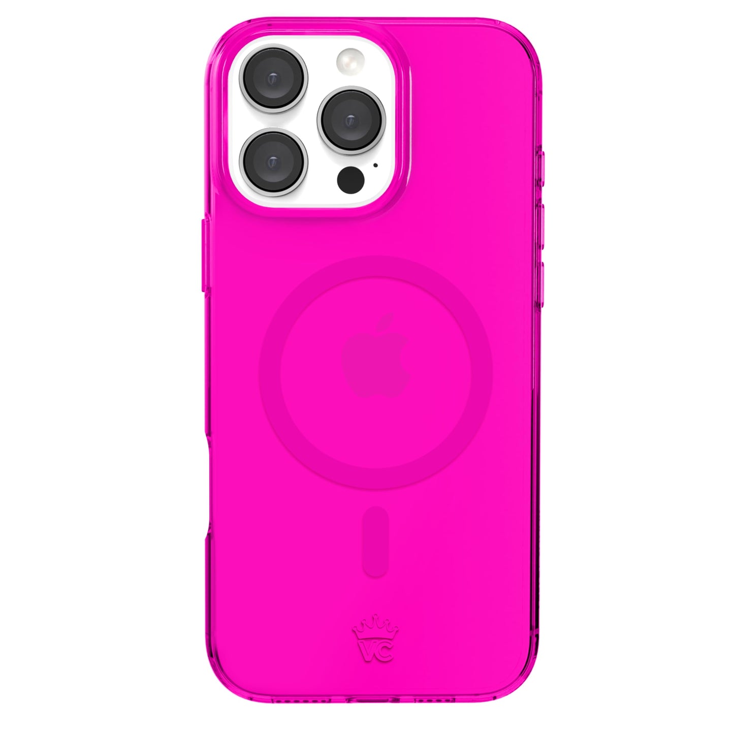 VELVET CAVIAR for iPhone 16 Pro Max Case Neon Hot Pink - Compatible with MagSafe [10ft Drop Tested]