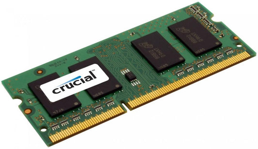 Crucial 2GB, 204-pin SODIMM, DDR3 PC3-12800,