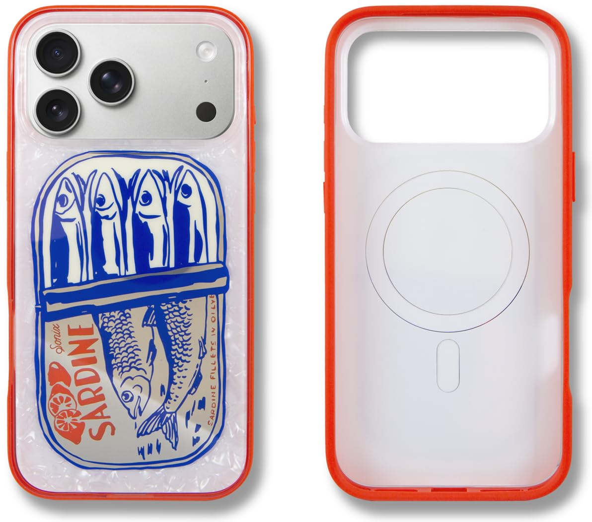 Sonix Case for iPhone 17 Pro Max | Compatible with MagSafe | 10ft Drop Tested | Sardines