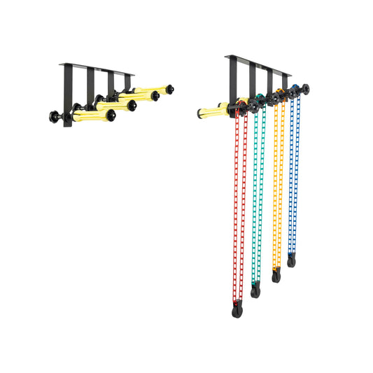 TENBEST Photography Backdrop Roller Support System, 4 Rollers, Wall/Celing/Light Stand Backdrop Mount, Background Support