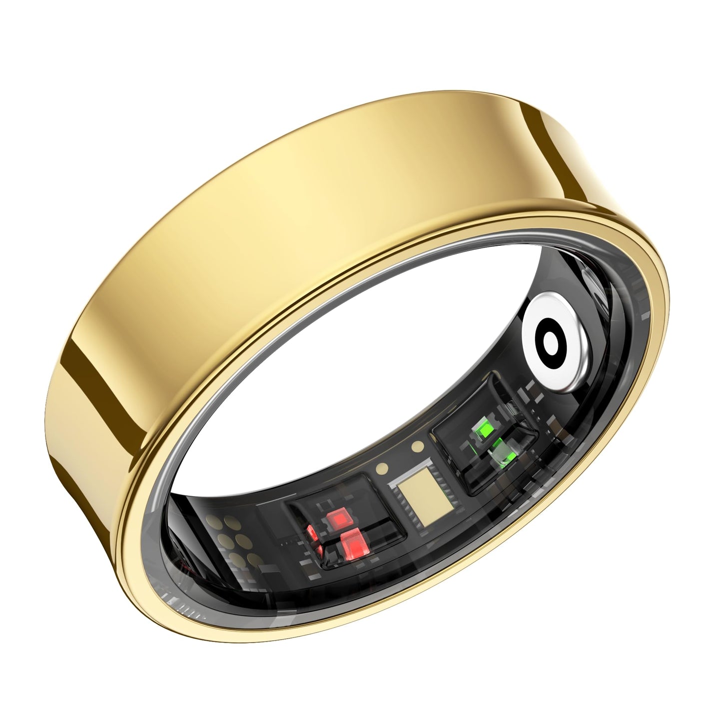 DREAM SPORT Smart Ring for Women & Men - Sleep Tracker with SPO2/HRV Monitoring, 5ATM Waterproof, No Subscription Fee, 7-Day Bat
