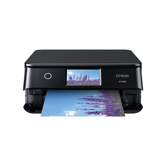 Epson Expression Photo XP-8800 Wireless Printer with 6-Color Claria Ink System, Borderless Prints up to 8.5 x 11, Fast Printing,