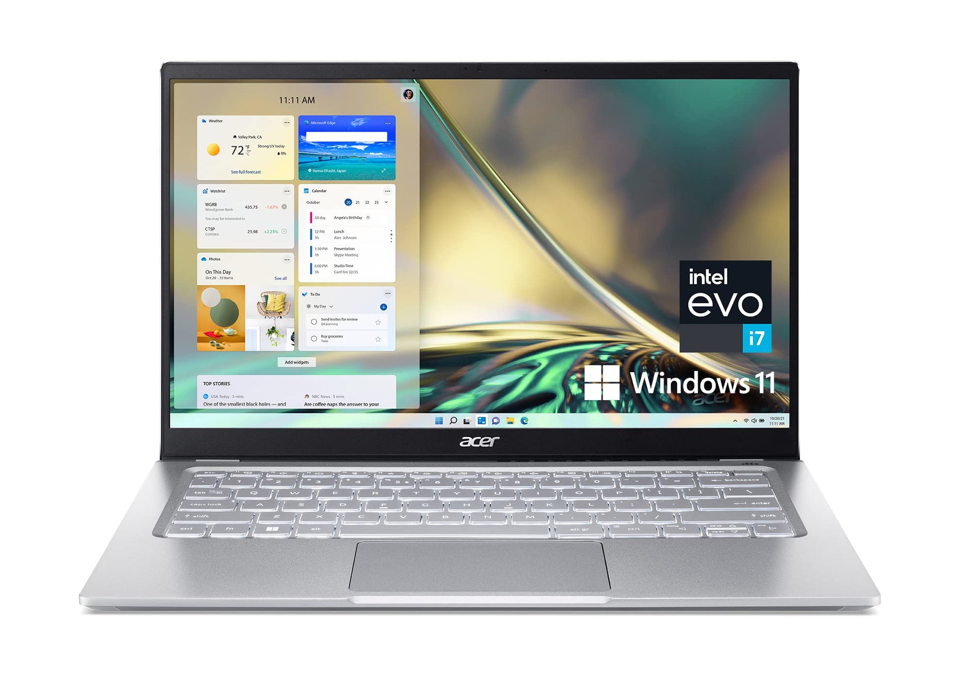 Acer Swift 3 Intel Evo Thin&Light Laptop | 14 QHD 100% sRGB | Intel Core i7-1260P | Intel Iris Xe Graphics | 16GB LPDDR4X | 1TB