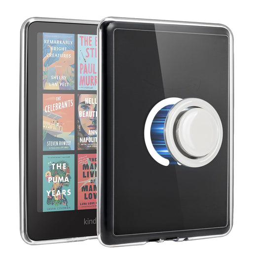 CoBak Magnetic Clear Case for 7 Kindle Paperwhite 12th Gen 2024 and Kindle Colorsoft - Compatible with iPhone MagSafe, for PopSo