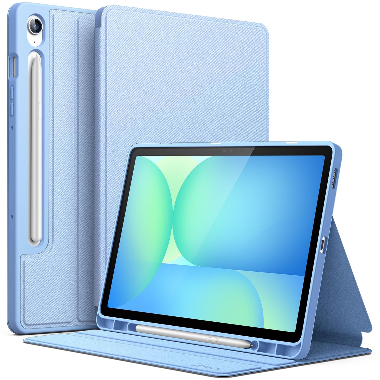 JETech Case for Samsung Galaxy Tab S10 Lite / S10 FE / S9 FE 10.9-Inch with S Pen Holder, Slim Folio Stand Protective Tablet Cov