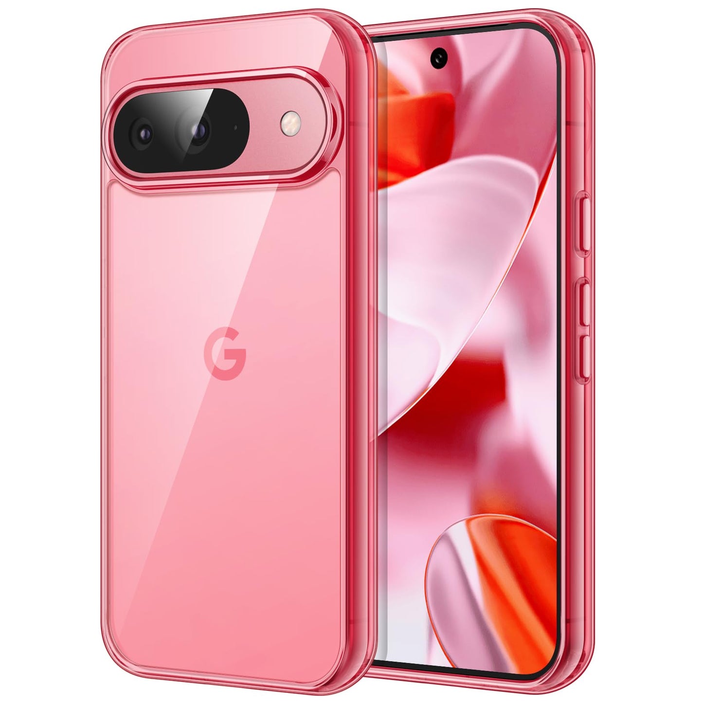 JETech Case for Google Pixel 9/9 Pro 2024, Non-Yellowing Shockproof Bumper Protective Phone Cover, Anti-Scratch Hard PC Back (Pe