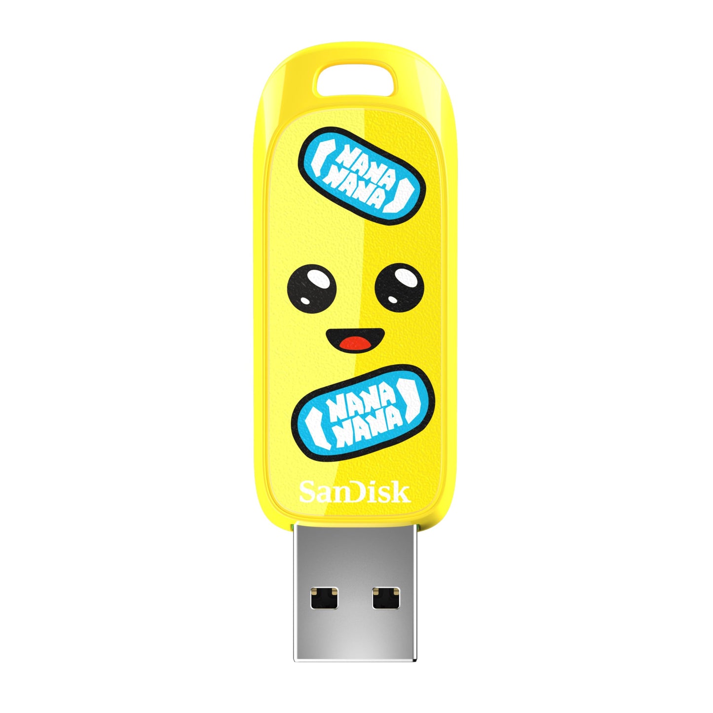 SanDisk 256GB Fortnite USB Flash Drive, Peely Edition - Up to 130MB/s, USB Type-A, for Smartphones, Gaming Consoles, and Compute