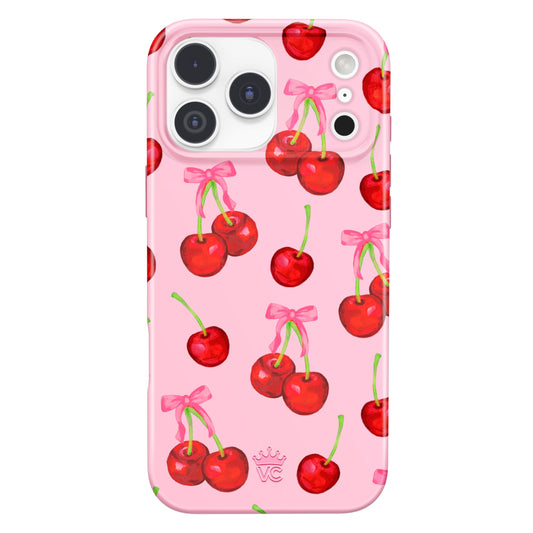 VELVET CAVIAR Case for iPhone 17 Pro Max | Compatible with MagSafe | 10ft Drop Tested | Protective Designer Cases | Sweet Cherry