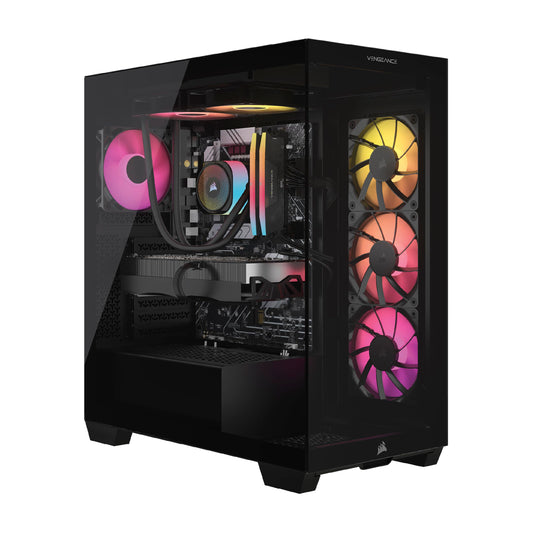 Corsair Vengeance a7400 Gaming PC - Liquid Cooled AMD Ryzen 7 7800X3D CPU - NVIDIA GeForce RTX 5080 GPU - 32GB Vengeance RGB DDR