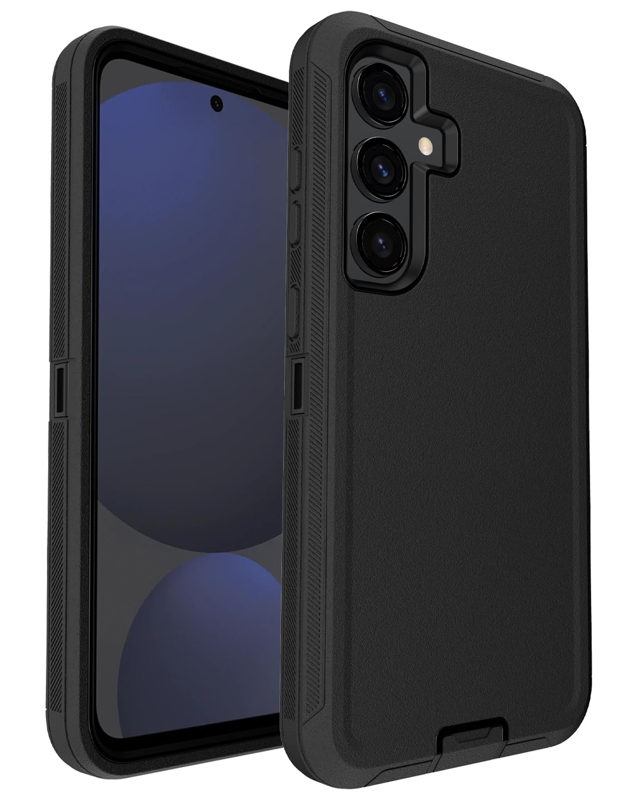 Aliruke for Samsung Galaxy S25 FE Case, 16ft Drop Protection, Full-Body Non-Slip Shockproof, 3-Layer Rugged Heavy Duty Phone Cas