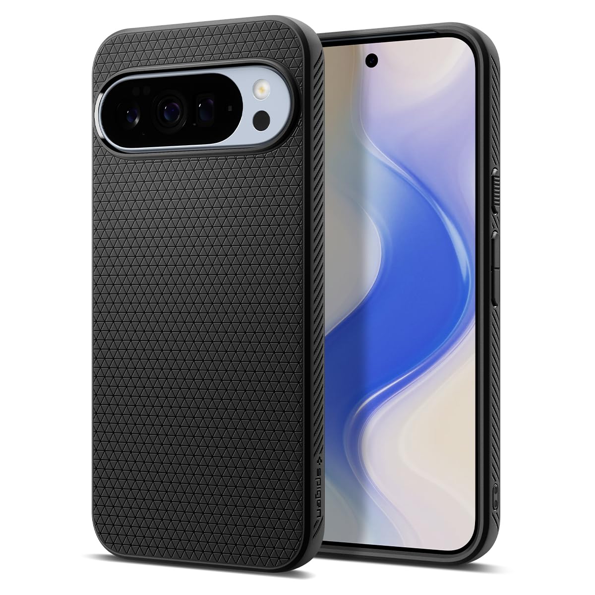 Spigen for Pixel 10/10 Pro Case, Liquid Air (2025) [No Magnet Ring] [Military-Grade Protection] - Matte Black