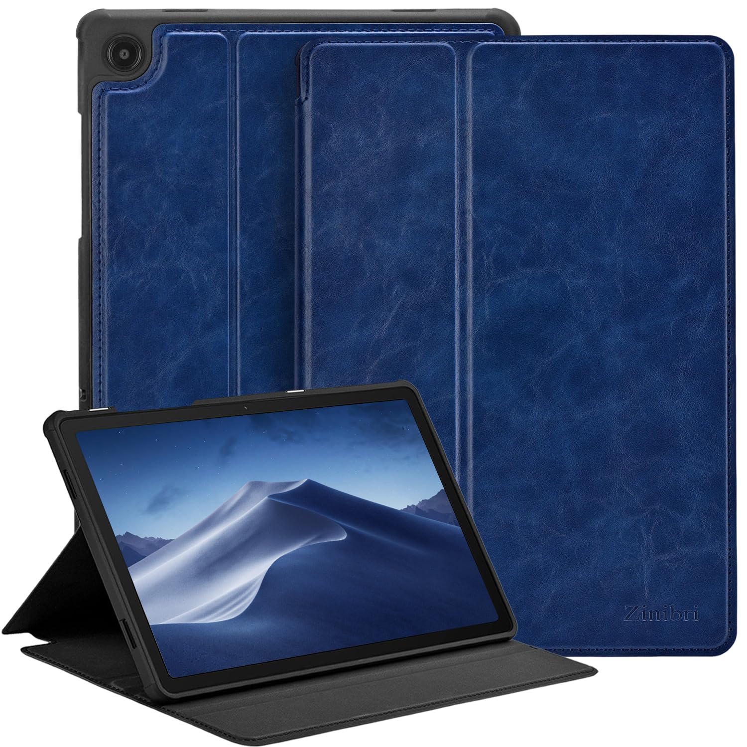 Zinibri Case for Samsung Galaxy Tab A11 Plus/A11+/A9+ Plus 5G Tablet 11 Inch 2026/2023, Slim Lightweight Folio Protective Cover,