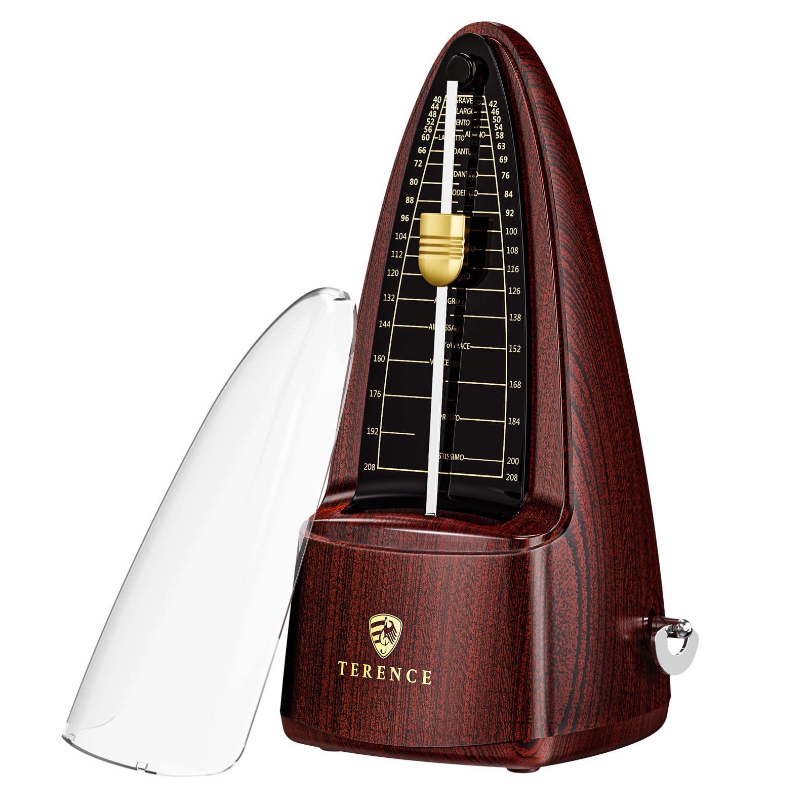 TERENCE Mechanical Metronome Metronomes for Piano Guitar Drum Violin and Other Instruments Metronomes for Beginner Adults and Ki