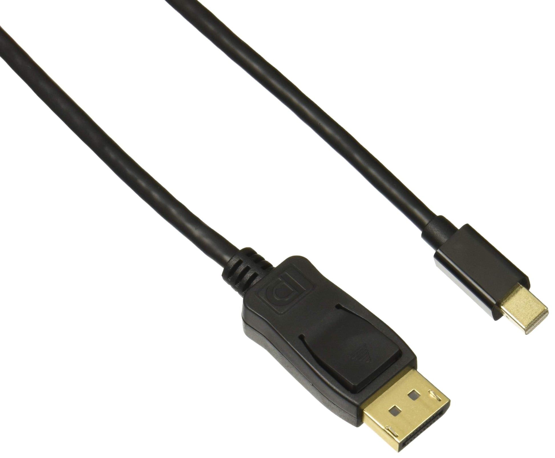 Rocstor Y10C165-B1 Premium 6ft (2m) Mini DisplayPort 1.2v to DisplayPort Cable M/M - Supports 4Kx2K Resolution at 60Hz - Mini DP