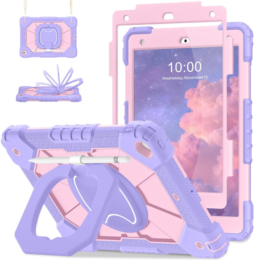 Auizotl Case for iPad 9th/8th/7th Generation 10.2 Inch iPad Case 9th Generation with Screen Protector/Rotate Stand/Pen Holder,Mi