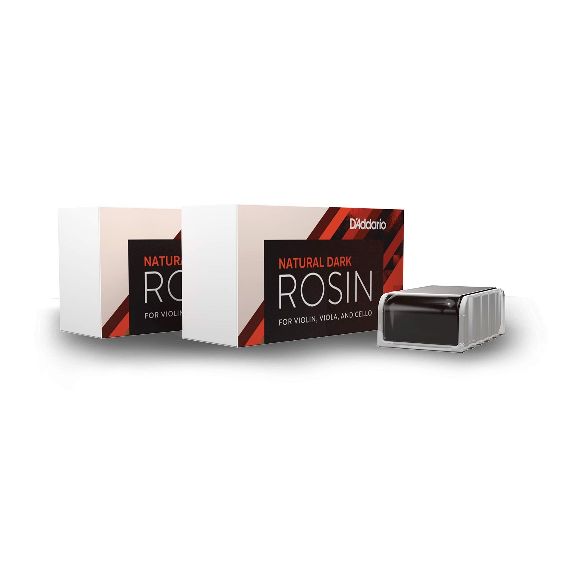 DAddario Violin Rosin - Cello Rosin - Natural Violin, Light (Pack of 24)
