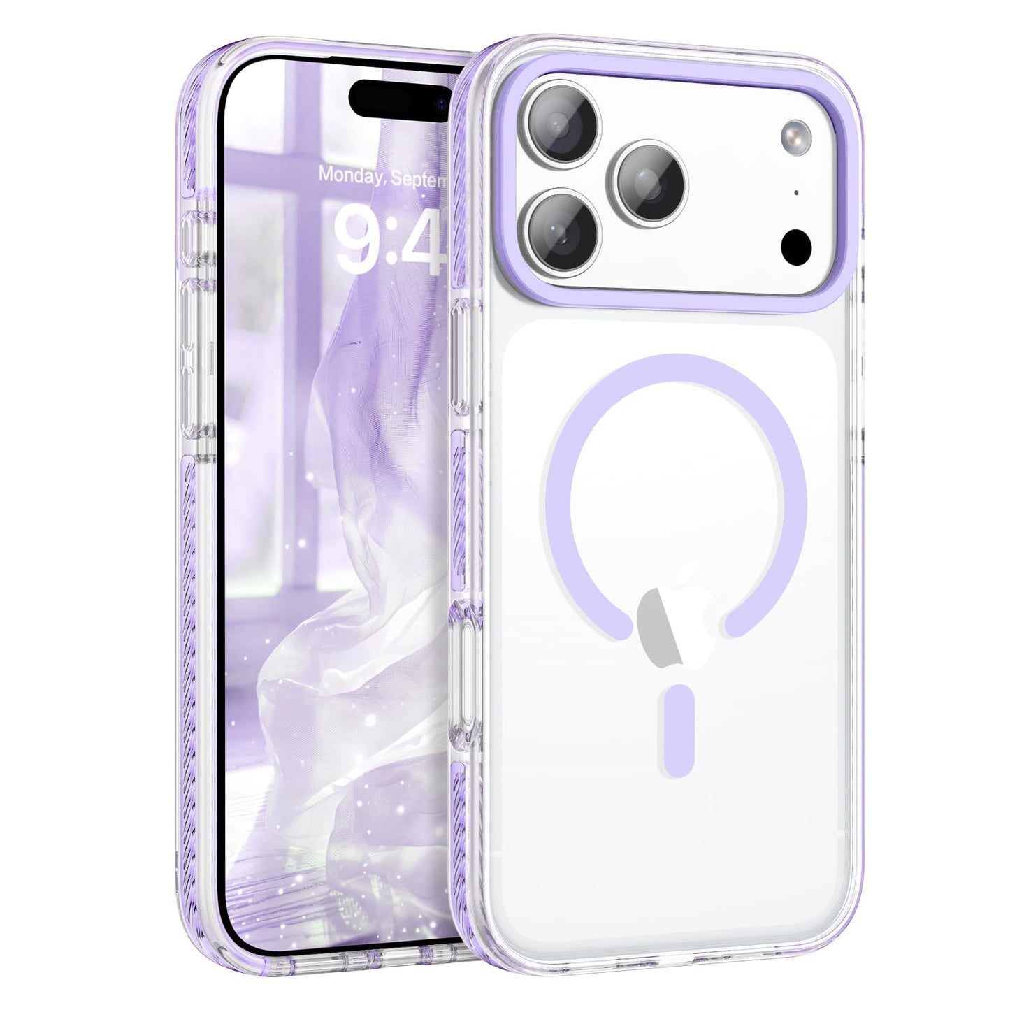 BENTOBEN Magnetic for iPhone 17 Pro Max 6.9 Case, Compatible with Magsafe Military Shockproof Protective Cute Transparent Slim A