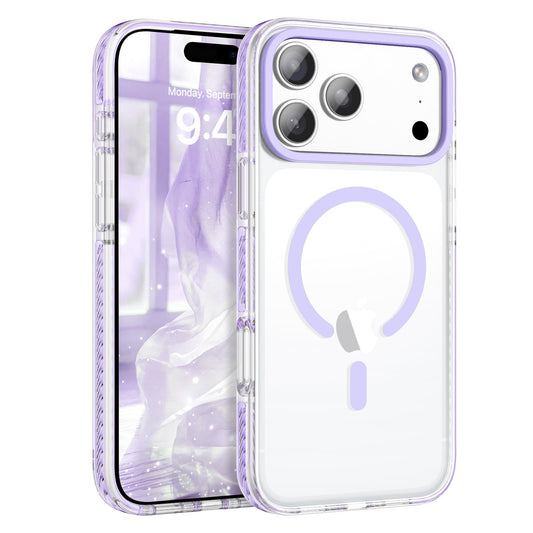 BENTOBEN Magnetic for iPhone 17 Pro Max 6.9 Case, Compatible with Magsafe Military Shockproof Protective Cute Transparent Slim A