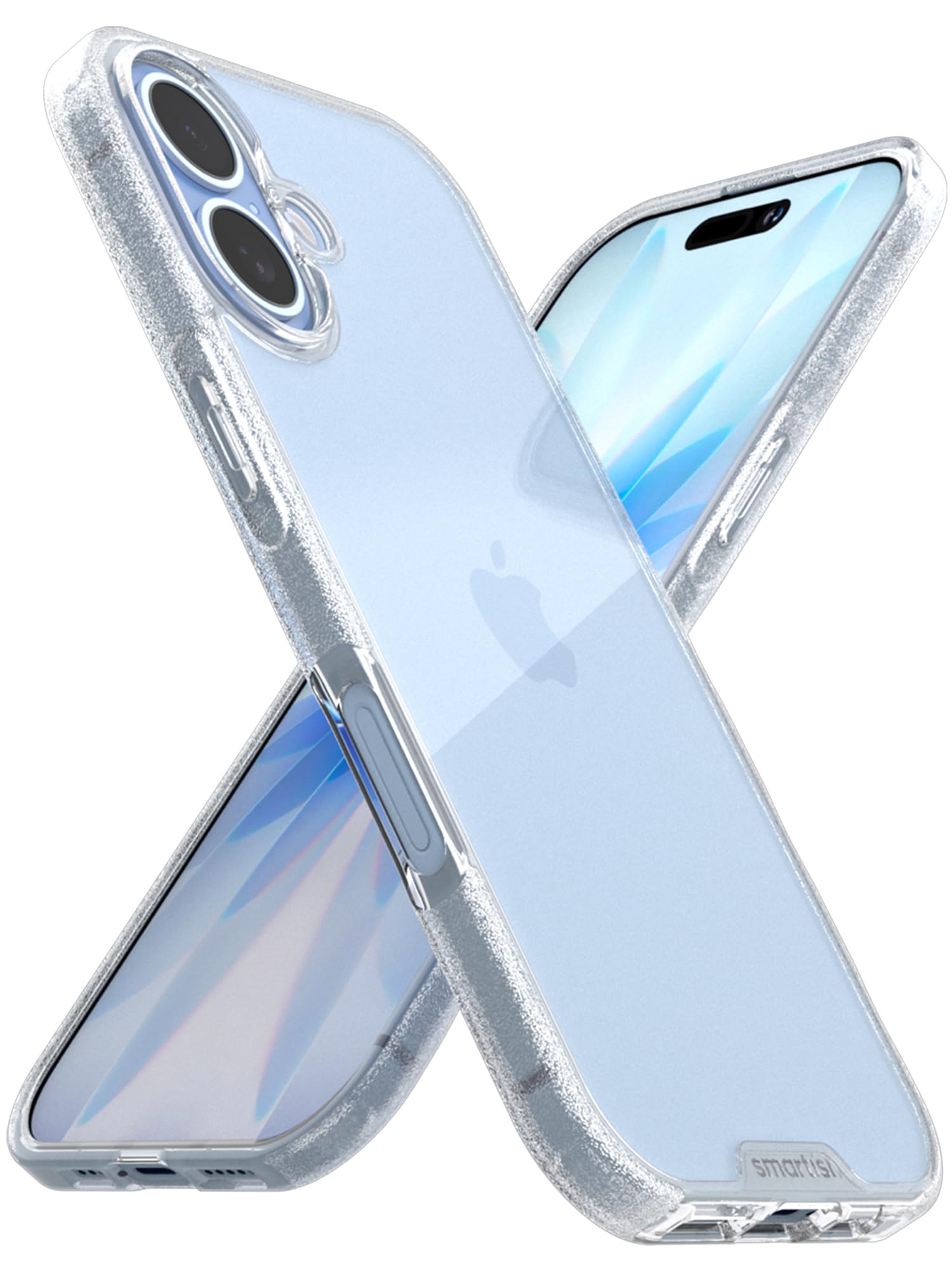 Smartish iPhone 17 Clear Case - Gripmunk [Lightweight + Protective] Anti-Yellowing Slim Case - Drop Tested Ultra Thin Grip Cover