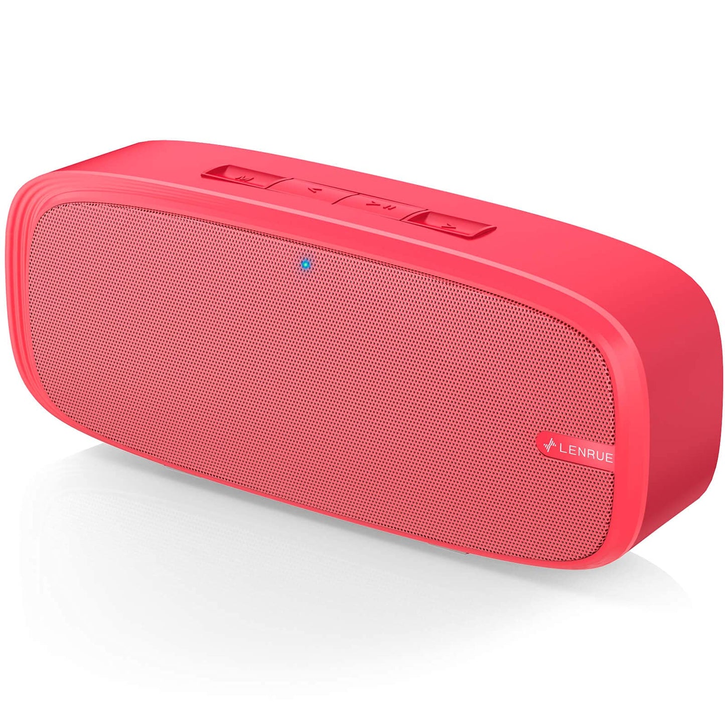 LENRUE Bluetooth Speaker, Wireless Portable Speaker with Loud Stereo Sound, Rich Bass, 12-Hour Playtime, Built-in Mic. Perfect f