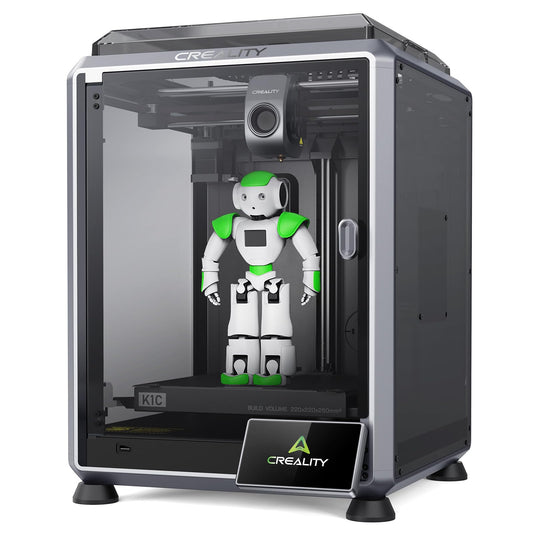 Creality K1C 3D Printer, 600mm/s Fast Speed Auto Leveling 3D Printers with AI Camera for 300C Printing, Switchable Silent Mode R
