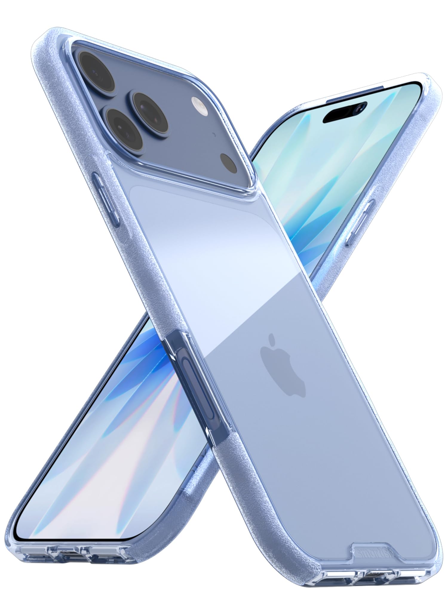 Smartish iPhone 17 Pro Max Clear Case - Gripmunk [Lightweight + Protective] Anti-Yellowing Slim Case - Drop Tested Ultra Thin Gr