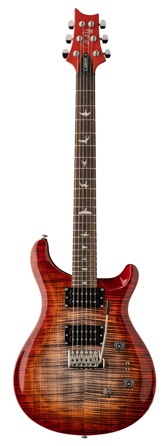 PRS SE Custom 24-08, Charcoal Cherry Burst