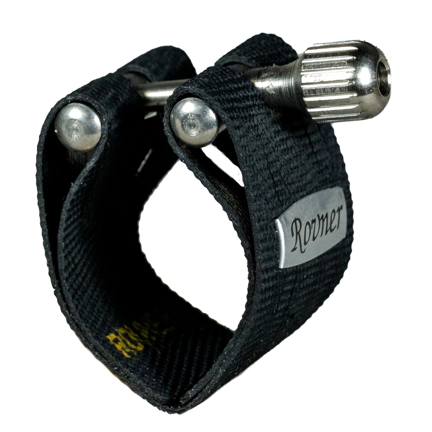 Rovner Ligature & Plastic Cap for Alto Standard Saxophone - MKIII Ligature for Metal Mouthpiece (C-1M)