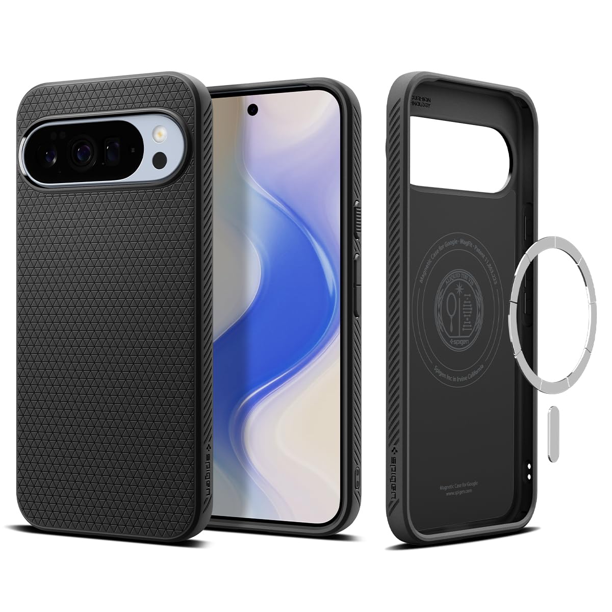 Spigen for Pixel 10 Pro XL Case, Liquid Air MagFit (2025) [Designed for Pixelsnap, Compatible with MagSafe Accessories] - Matte