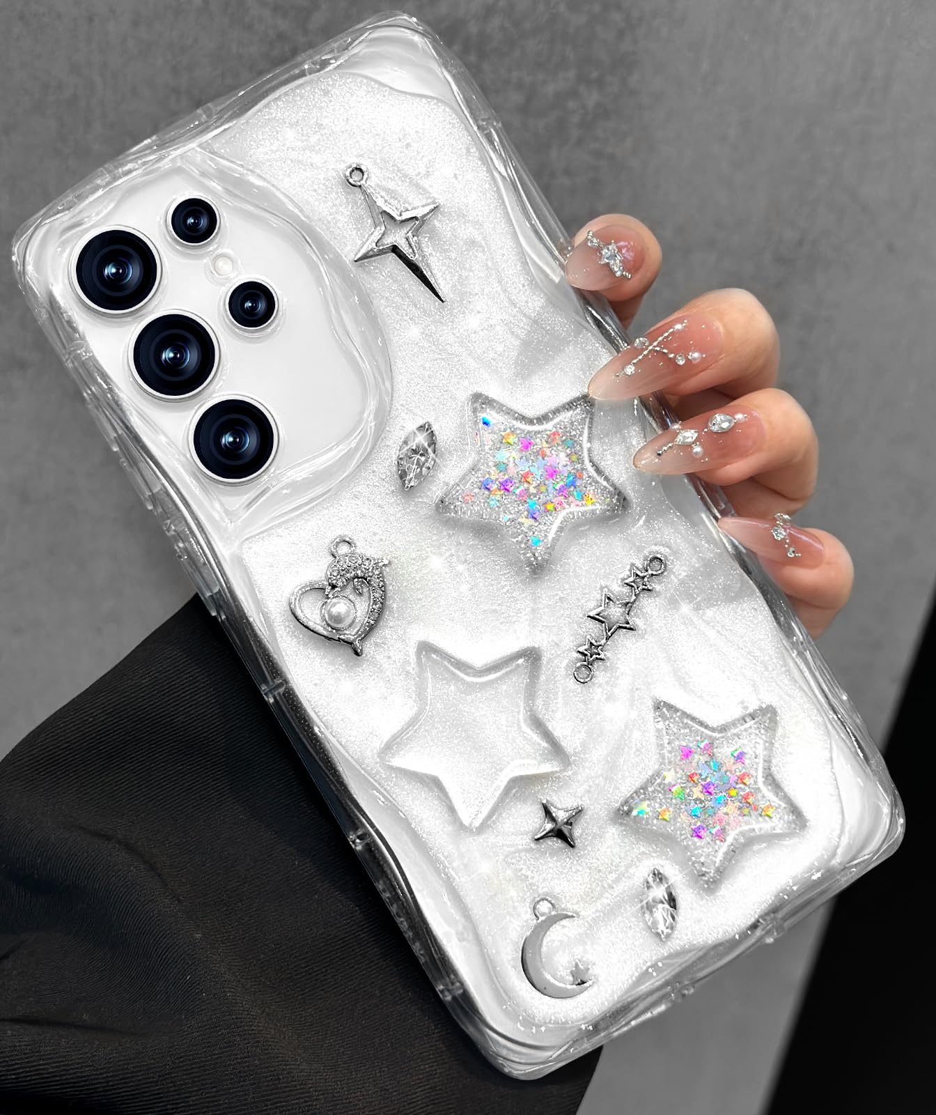 Toycamp for Samsung Galaxy S24 Ultra case Women - Cute Girly Girls Phone Cover for Samsung S24 Ultra Kawaii Aesthetic Pretty Uni
