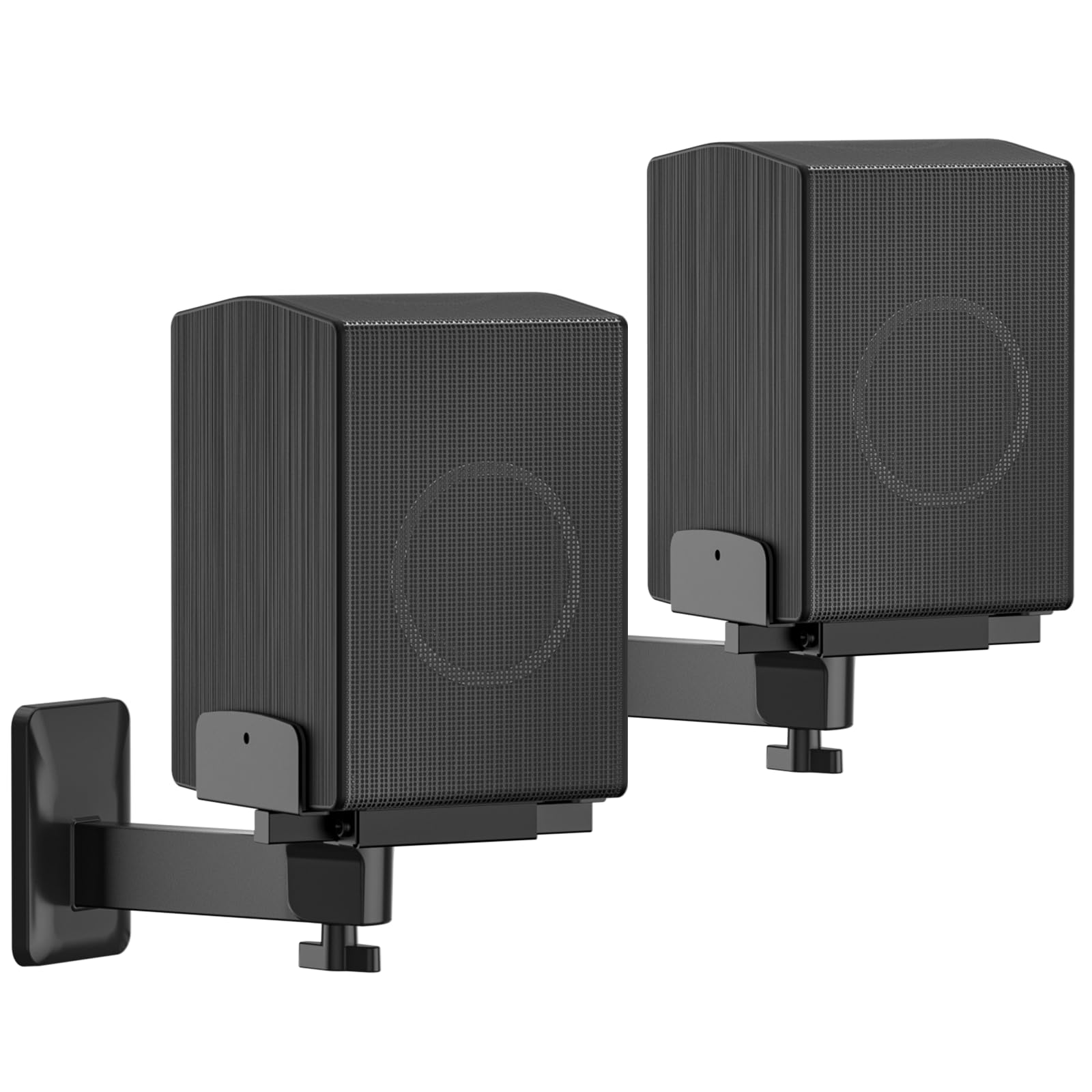 Speaker Wall Mounts for Samsung HW-Q Speakers - Adjustable Dual Side Clamp SWA-9500s Rear Speaker Mount for HW-Q990D/Q990F/Q990C