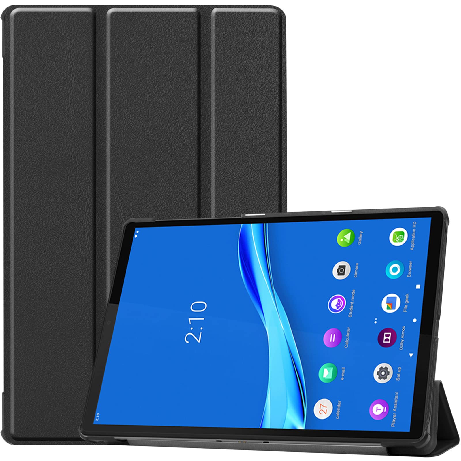 ProCase for Lenovo Tab K10 2021/M10 FHD Plus Case 10.3 Inch (2020 2nd Gen), Slim Smart Cover Stand Hard Shell Case for 10.3 Tab