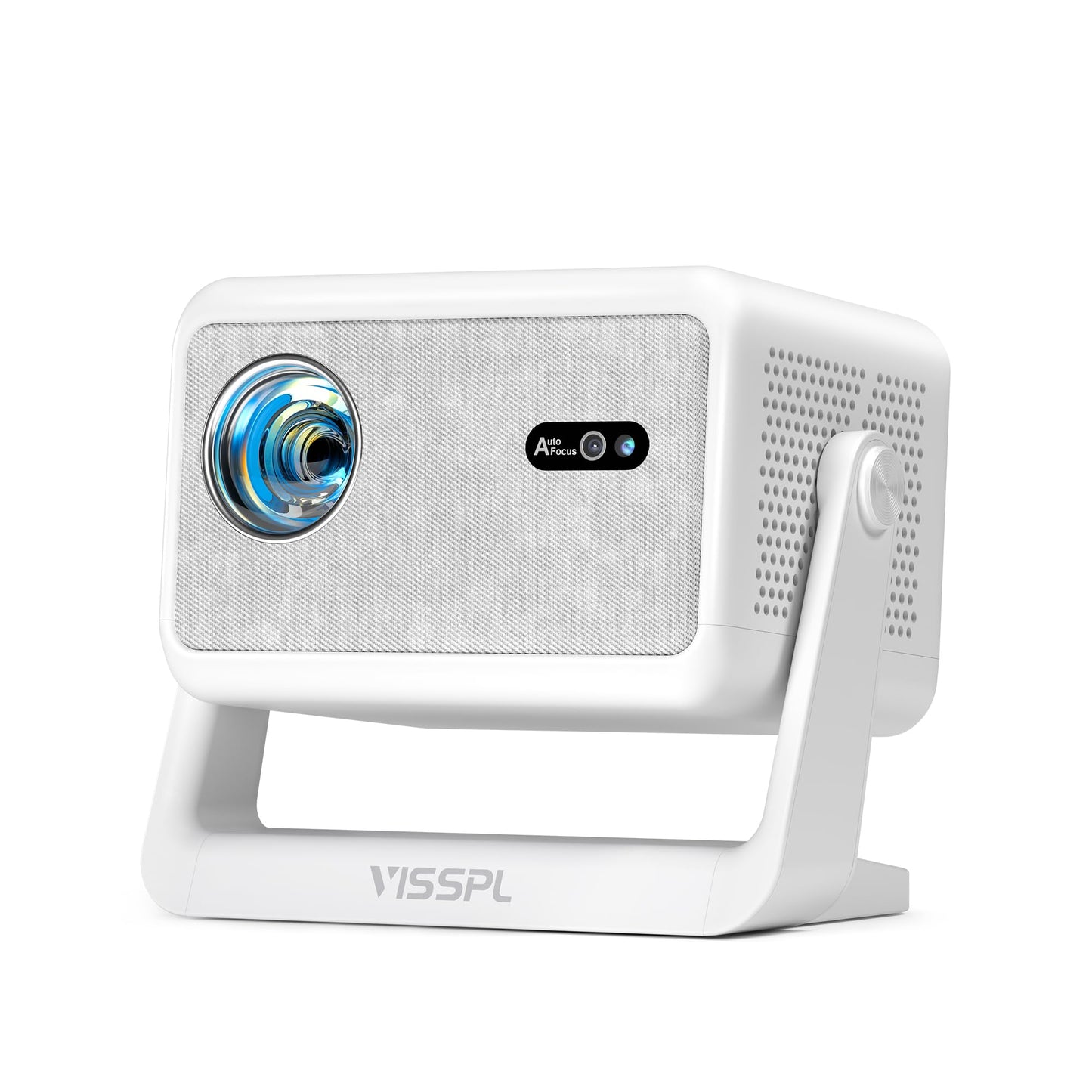 License App Projector, VISSPL Full HD 1080P Video Projector, Portable Outdoor Projector with Tripod, Kids Gift, Home Theater Mov