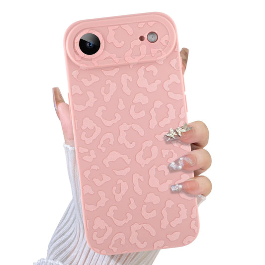 TEAUGHT Compatible with iPhone Air Case 2025 Cute Pattern Leopard Print Cheetah Shockproof Silicone Phone Cover for Girls Women